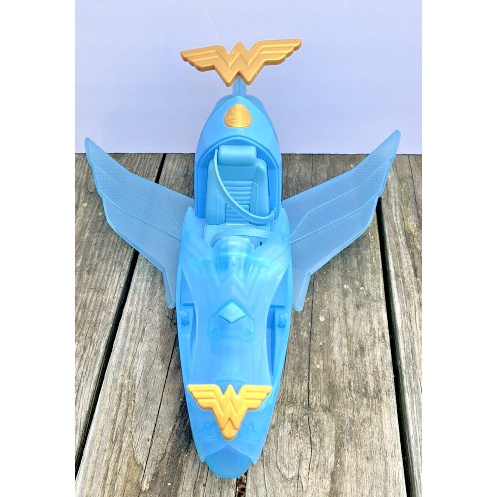 Super Hero Girls Wonder Woman invisible Jet Plane 2016 DC Toy Vehicle Mattel